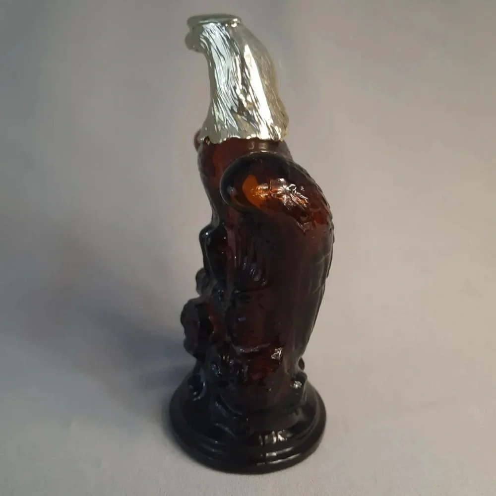 🇺🇸Vintage Avon Bald Eagle Oland After Shave Bottle, Collectible